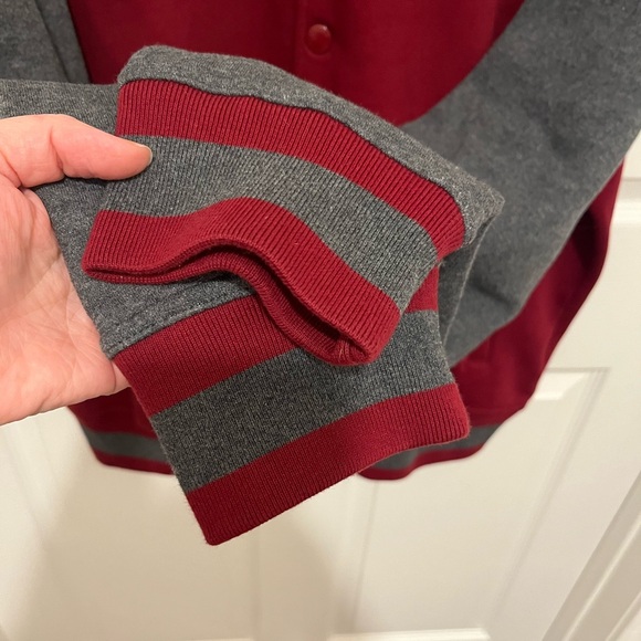 NWT Adidas Varsity Jacket Cotton Size XL - Picture 4 of 12